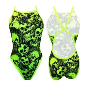 Turbo Women Skull Punk Swimsuit